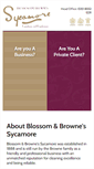 Mobile Screenshot of blossomandbrowne.com